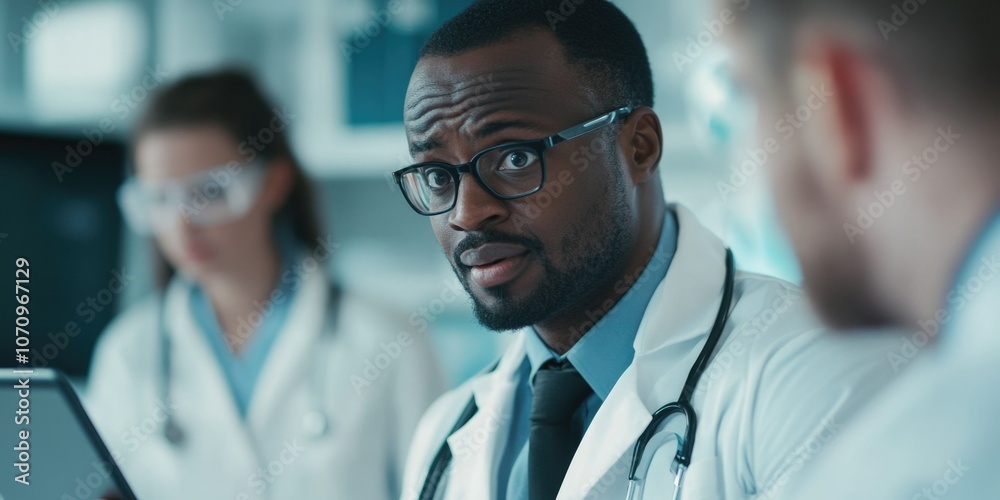 Medical Professionals Working