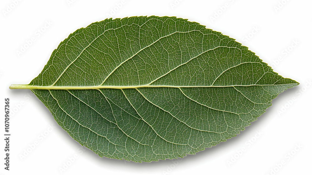 Green Leaf with Veins, leaves, foliage, plant, nature, botany Green Leaf with Veins, leaves, foliage, plant, nature, botany