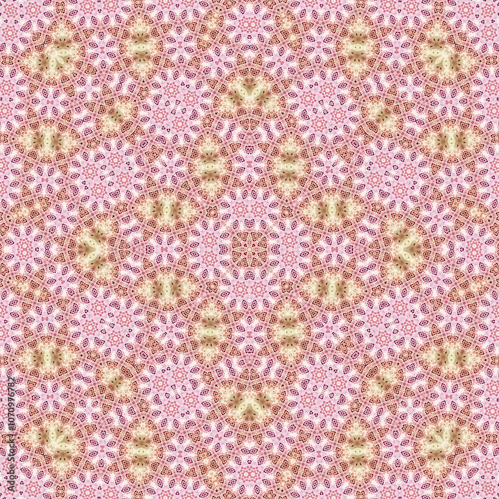 Seamless square pattern. Symmetric pattern texture Seamless square pattern. Symmetric pattern texture