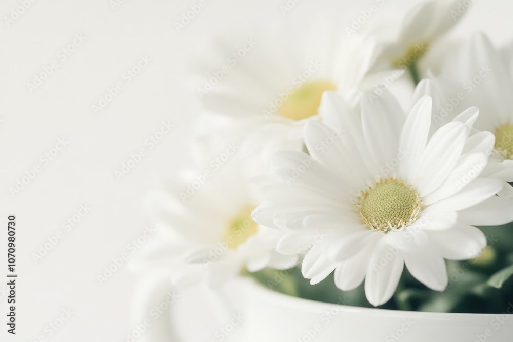 A close-up shot of a cup filled with fresh flowers, suitable for use as a decorative element or as a symbol of appreciation