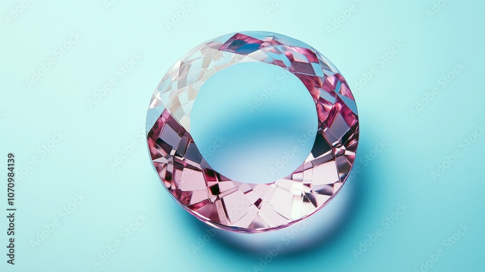 An Exquisite Round Pink Gemstone Showcasing Timeless Elegance An Exquisite Round Pink Gemstone Showcasing Timeless Elegance