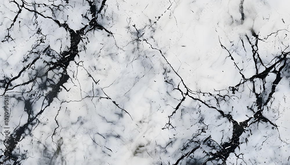A close-up of elegant white marble with striking black veins, showcasing a sophisticated and timeless natural stone pattern. A close-up of elegant white marble with striking black veins, showcasing a sophisticated and timeless natural stone pattern.