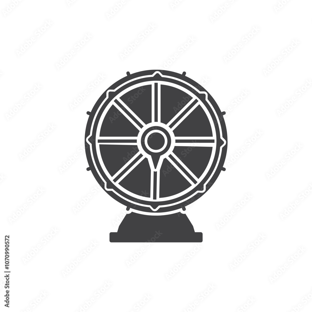 Obraz premium spin wheel icon