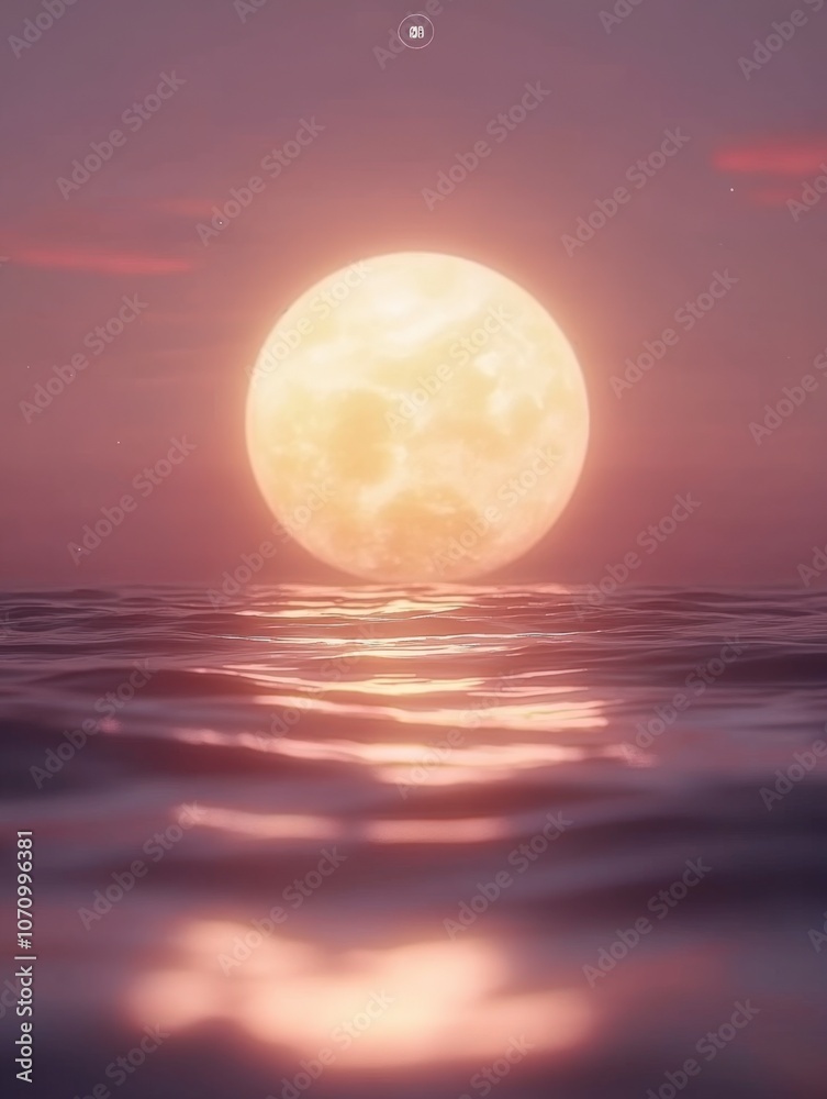 Moonlight on the Ocean