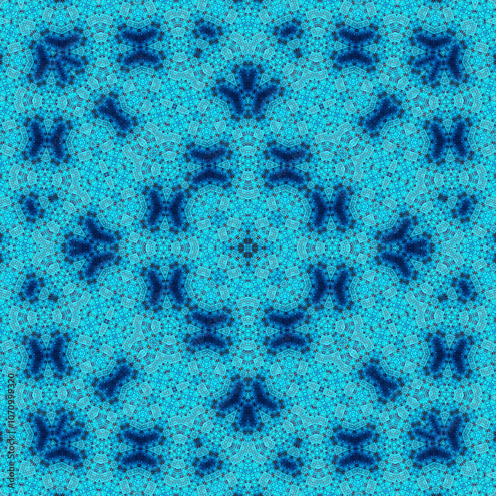 Seamless square pattern. Symmetric pattern texture Seamless square pattern. Symmetric pattern texture