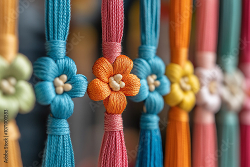 Wallpaper Mural Chinese knotting for decoration or gifting. Torontodigital.ca