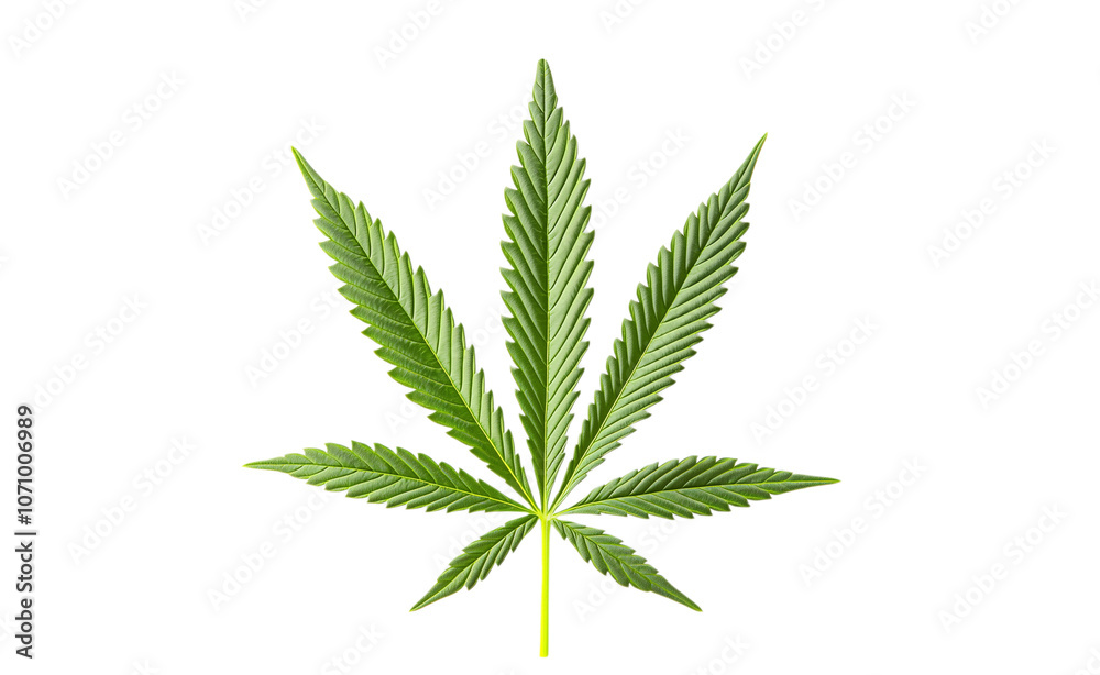 Single cannabis leaf isolated on a white background. PNG transparent.
Single cannabis leaf isolated on a white background. PNG transparent.