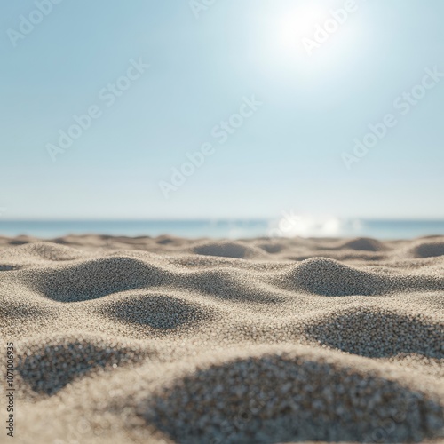 Closeup of Beach Sand Texture