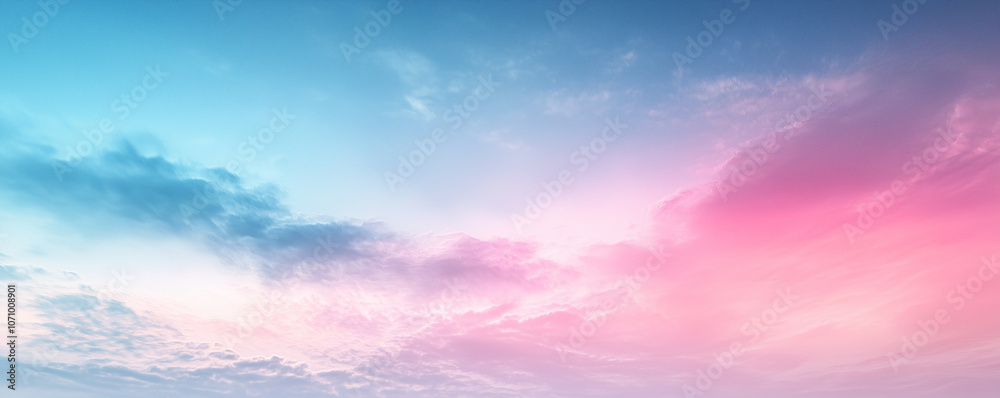 soft pink blue orange light sky with vanilla clouds soft pink blue orange light sky with vanilla clouds