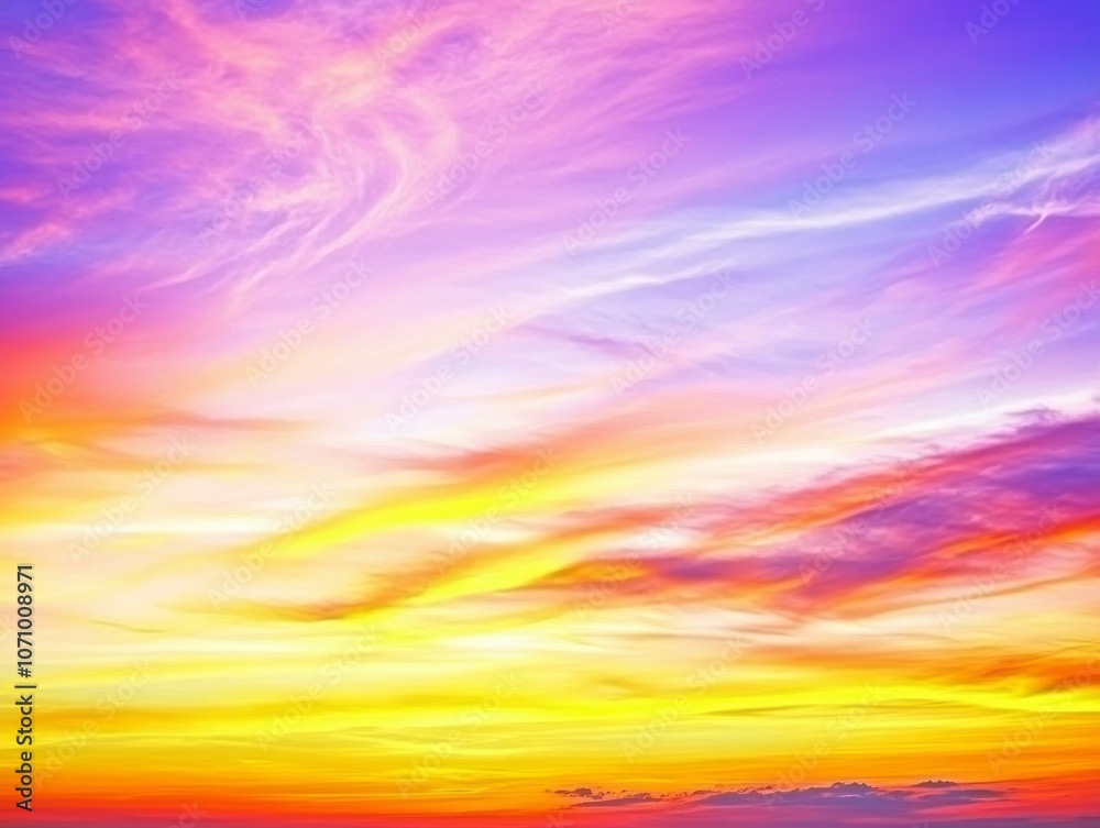Sunset Sky Canvas Sunset Sky Canvas