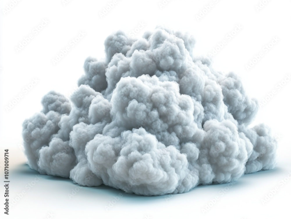 Massive Gray Smoke Cloud Massive Gray Smoke Cloud