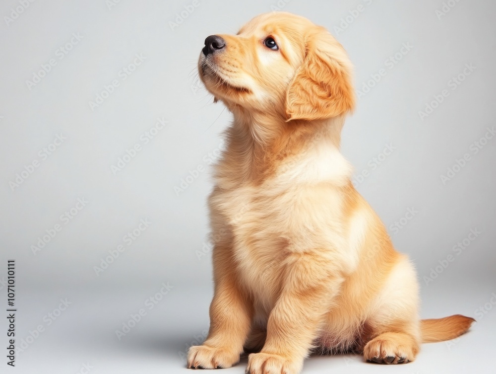Golden Retriever Puppy Portrait Golden Retriever Puppy Portrait