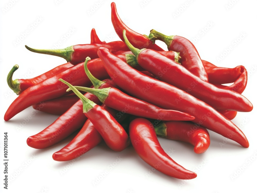 Vibrant Red Chili Peppers Vibrant Red Chili Peppers