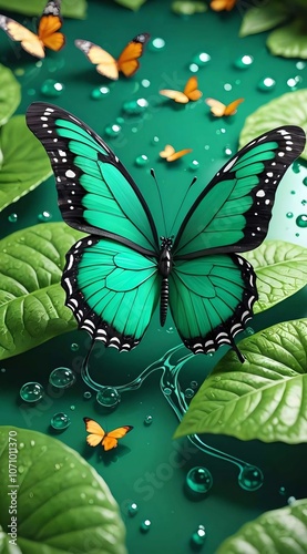 Explore stunning butterfly wallpaper backgrounds to transform your space photo