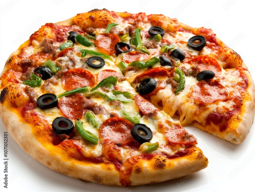 Mouthwatering Pizza Slice Mouthwatering Pizza Slice