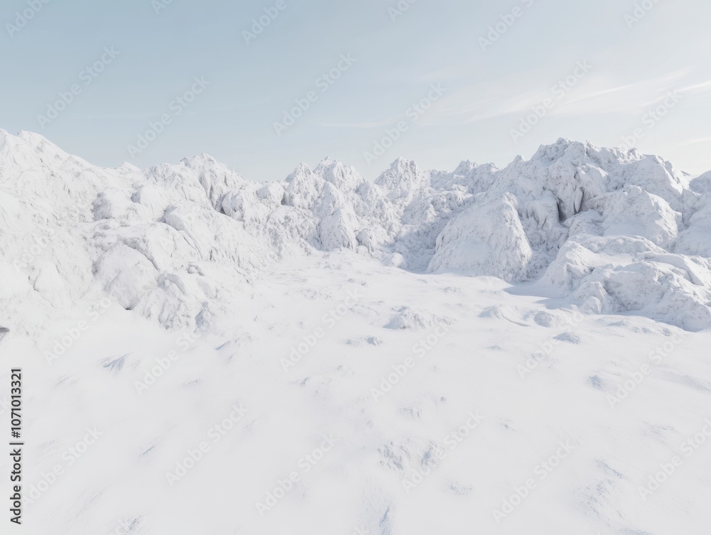 Majestic Snowy Mountain Range Majestic Snowy Mountain Range