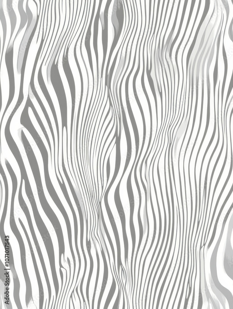 Abstract Zebra Print Graphic Design