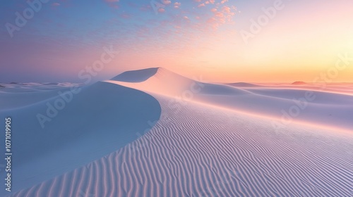 Wallpaper Mural White Sands National Park at Sunset Torontodigital.ca