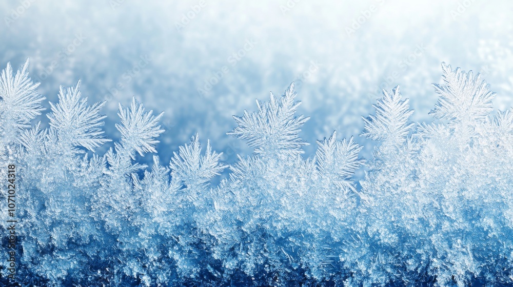 Frozen pattern on winter glass. Blue ice frost background, texture blue wallpaper. Crystals of snow on window surface. Screen overlay abstract design Frozen pattern on winter glass. Blue ice frost background, texture blue wallpaper. Crystals of snow on window surface. Screen overlay abstract design