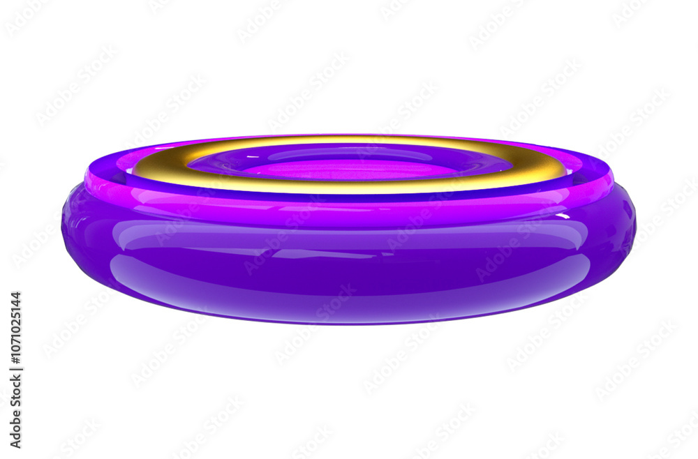 3d render circule panel icon 3d render circule panel icon