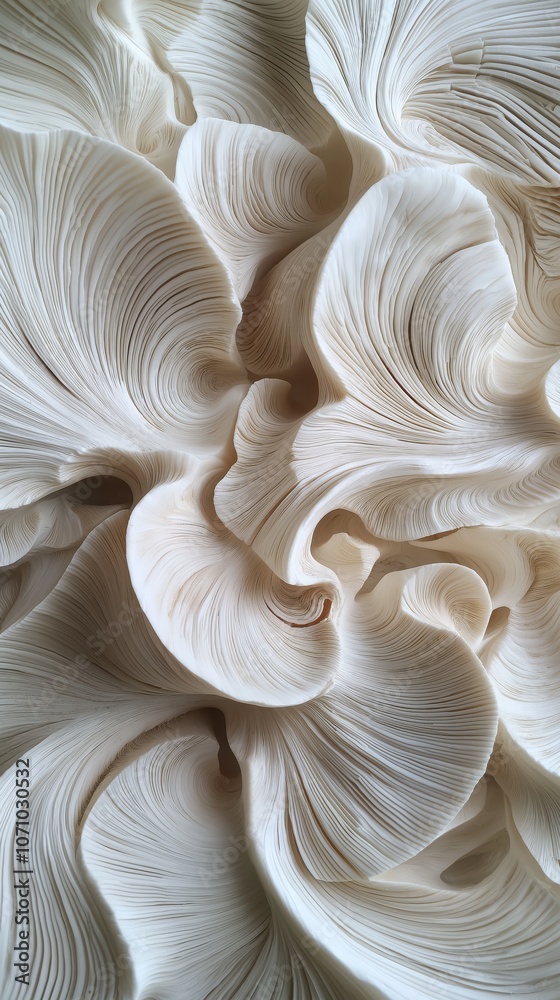 Intricate paper texture with organic wave patterns in soft ivory tones – abstract background for art and design themes Intricate paper texture with organic wave patterns in soft ivory tones – abstract background for art and design themes