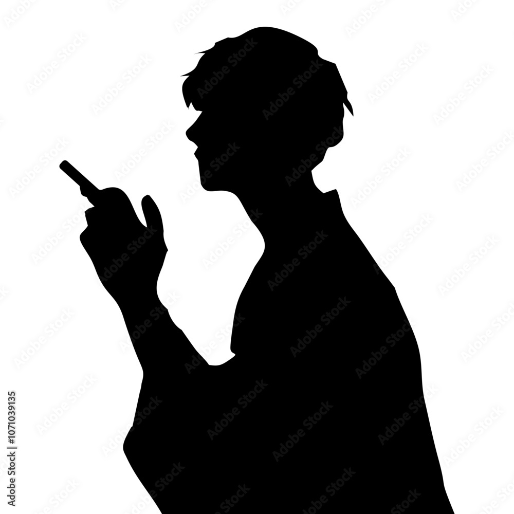 silhouette of a person smoking silhouette of a person smoking