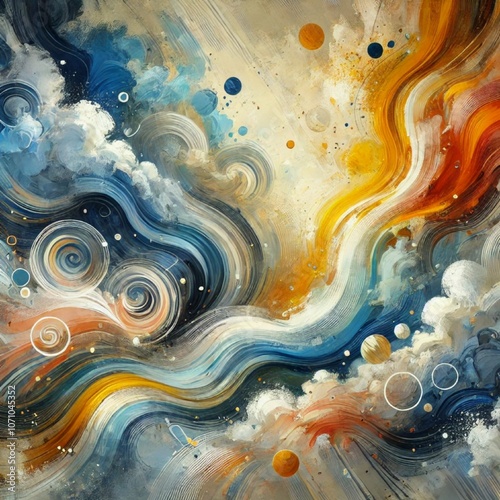 abstract fractal background