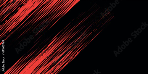 Grunge texture effect background. Distressed rough dark abstract textured. Black isolated on red. Graphic design element vintage style decoration concept for banners, flyer, card, or brochure cover