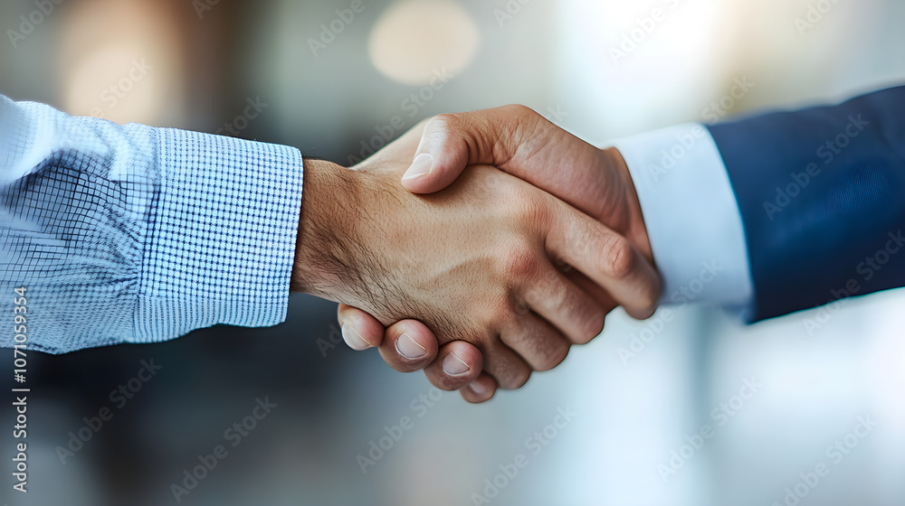 Confidence Meets Opportunity: A Winning Handshake seals the Deal!