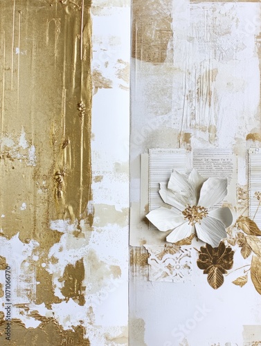 Elegant Bliss: A Luxurious Scrapbook of Opulence, Nostalgia, and Captivating Beauty