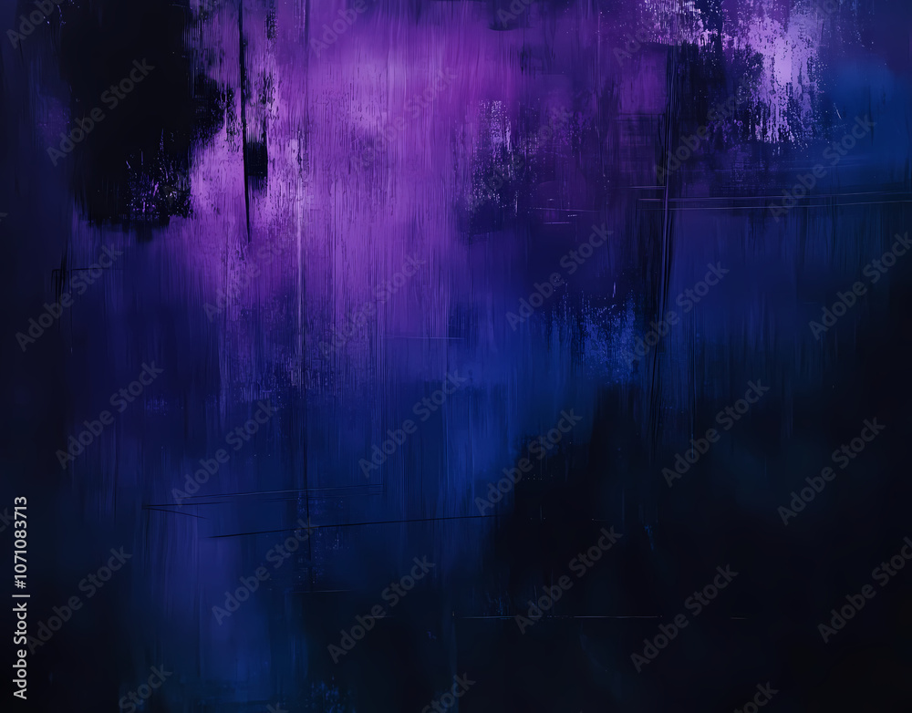 Fototapeta premium Abstract background with purple and blue shapes