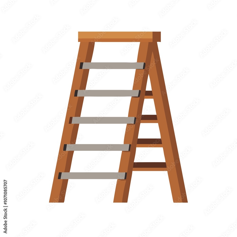wooden ladder wooden ladder