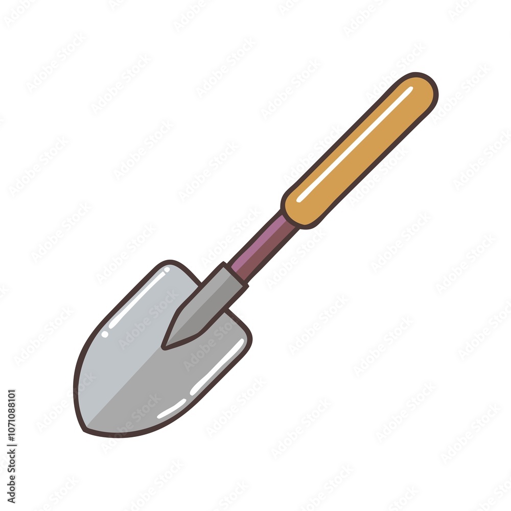 trowel isolated on white trowel isolated on white