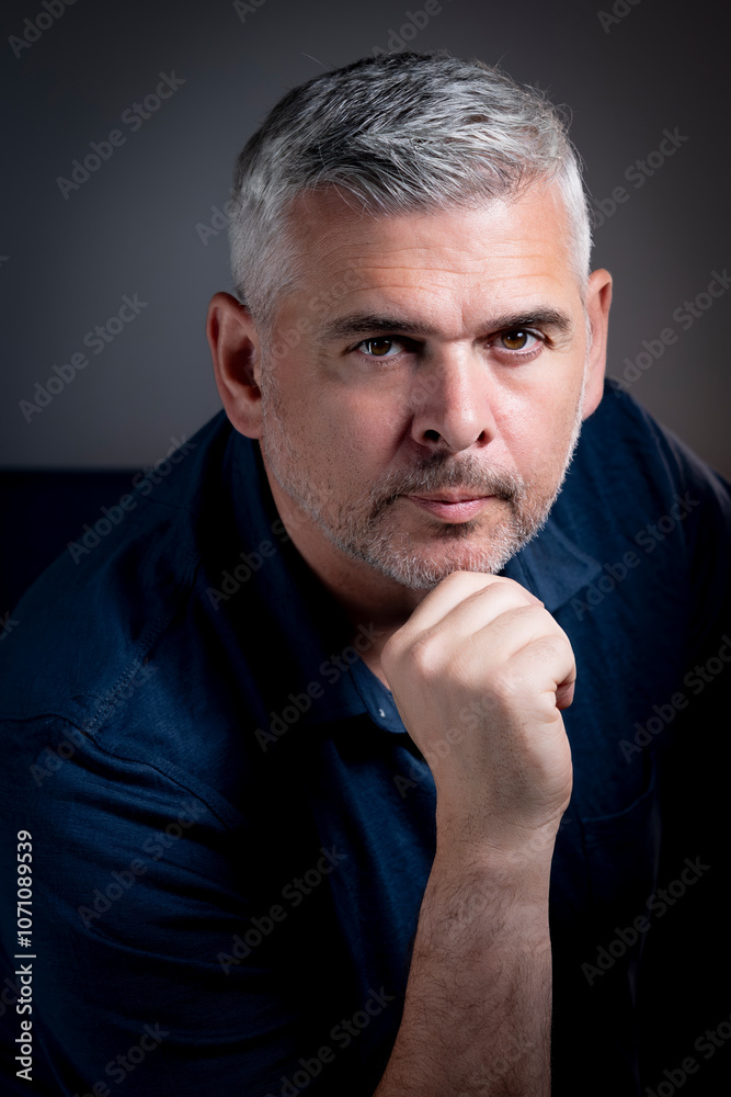 Stylish Male mid-50s Stylish Male mid-50s