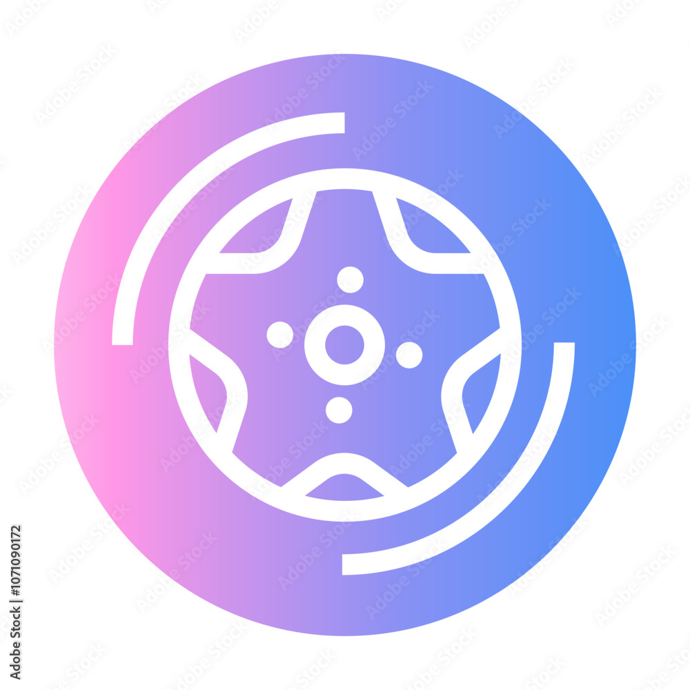 tyre Gradient icon tyre Gradient icon