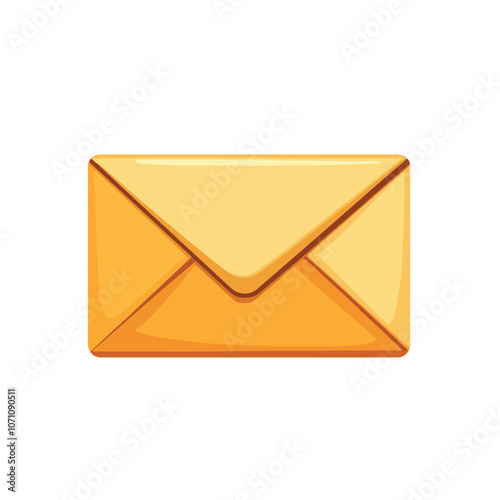 Professional Email Icon and Envelope for Mail Services and Contacts Messages