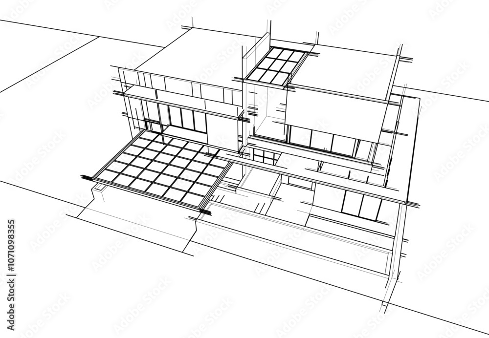 3d model of house 3d model of house