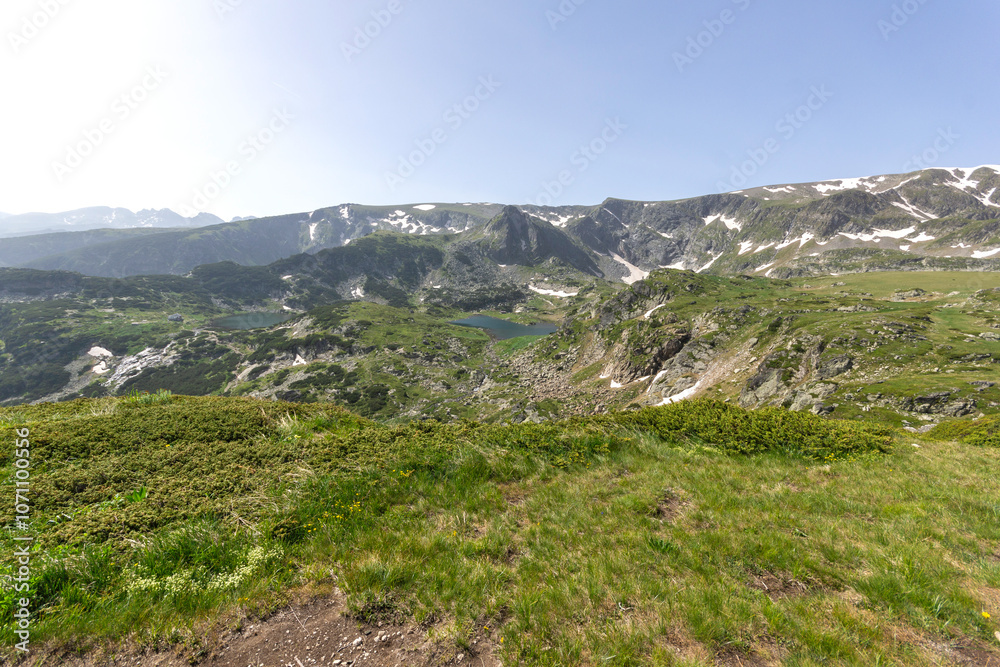 Rila Mountain near The Seven Rila Lakes, Bulgaria Rila Mountain near The Seven Rila Lakes, Bulgaria