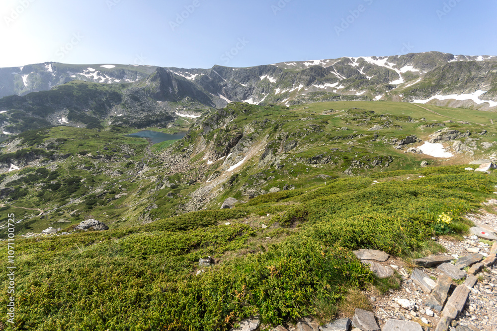 Rila Mountain near The Seven Rila Lakes, Bulgaria Rila Mountain near The Seven Rila Lakes, Bulgaria