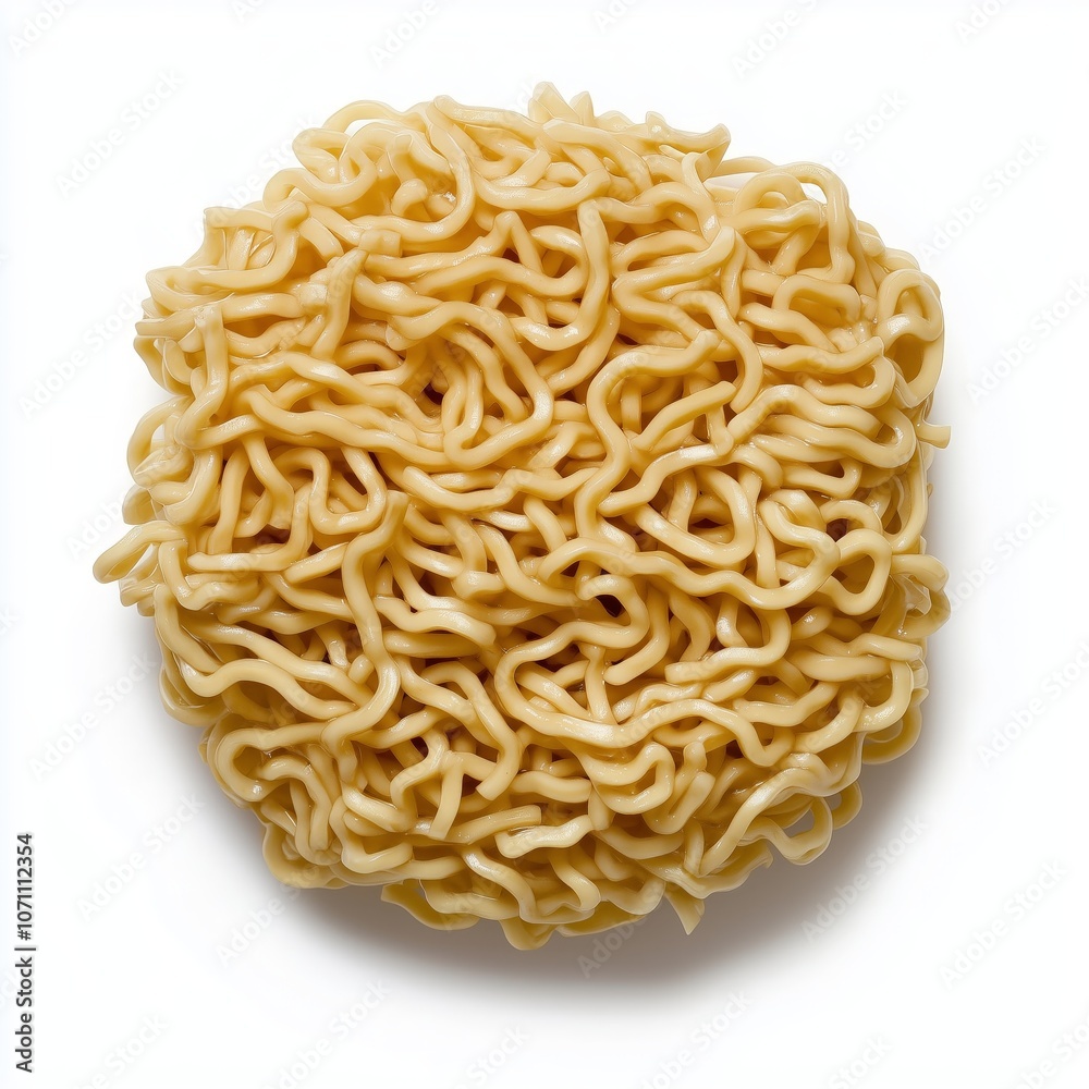 Ramen noodles, isolated on white background. AI generated Ramen noodles, isolated on white background. AI generated