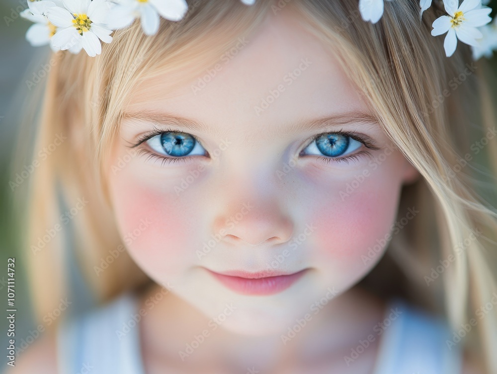 Innocence and Purity in a Child's Gaze. Innocence and Purity in a Child's Gaze.