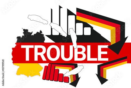 Germany in trouble, shape o...