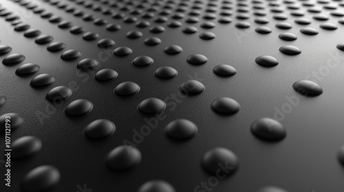 3D grid texture with soft, round bumps on a monochromatic background, offering a subtle tactile effect. Light reflections enhance depth, making it ideal for minimalist web themes 