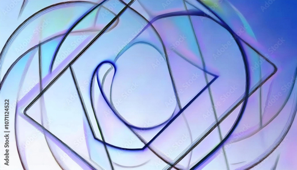 Contrasting Shapes Rounded Rectangles, Triangles, and Hexagons on Moody Gradient Contrasting Shapes Rounded Rectangles, Triangles, and Hexagons on Moody Gradient
