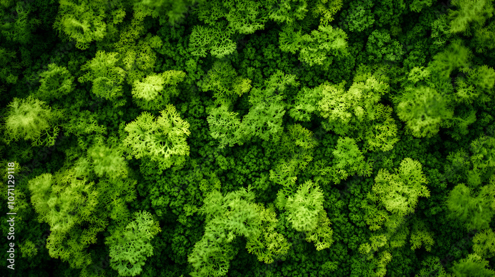 Green Moss: Fresh moss isolated for decorative or craft use.AI Generated Green Moss: Fresh moss isolated for decorative or craft use.AI Generated