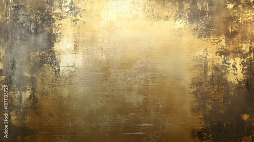 Luxury Gold Metal Texture: a luxurious gold brushed steel texture background, ideal for elegant and sophisticated themes.Generated by AI 