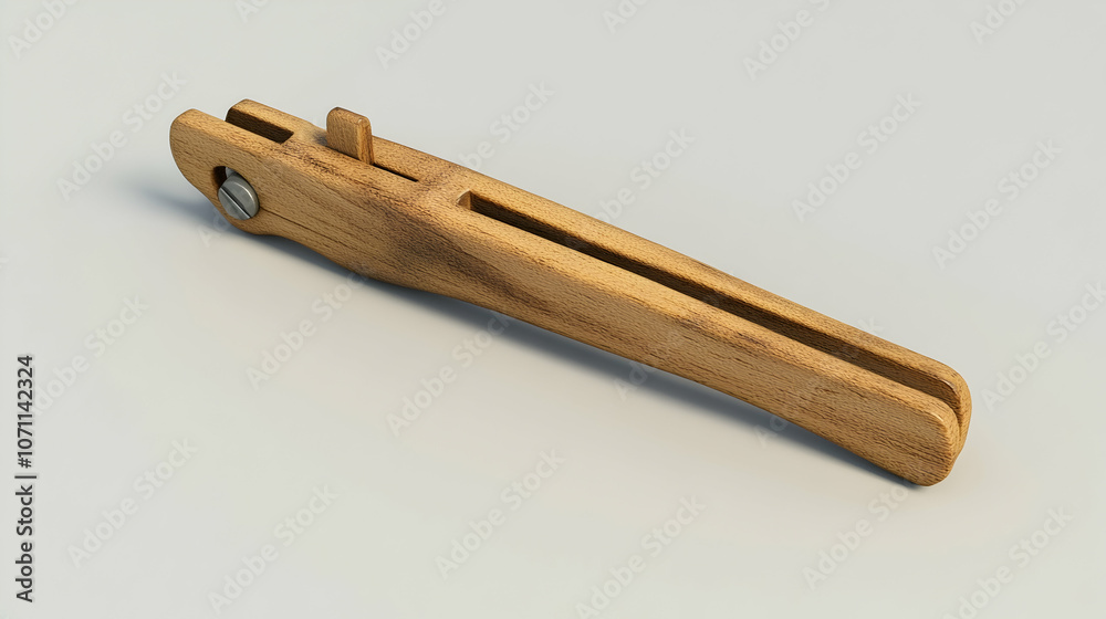 Wooden Clothes Pin: Simple wooden clothespin for laundry.Generated with AI Wooden Clothes Pin: Simple wooden clothespin for laundry.Generated with AI