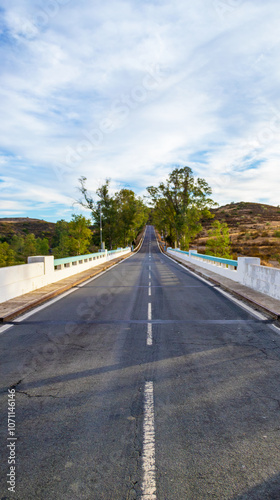 estrada em linha reta