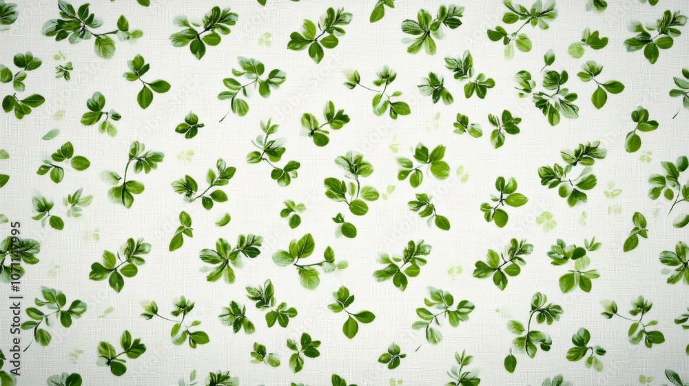 Vibrant green leaves on a pristine white backdrop, study in natural contrast and freshness Vibrant green leaves on a pristine white backdrop, study in natural contrast and freshness