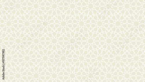 geometric pattern hexagon ornament arabic style texture background
